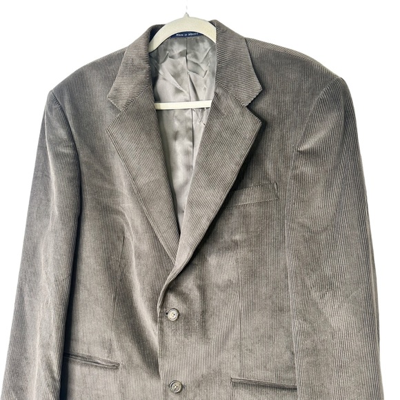 Lands End Corduroy Blazer Jacket Size 40R Mens - Picture 6 of 11